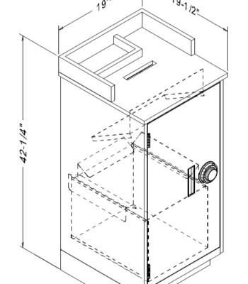 Goldline Teller Unit Model 200